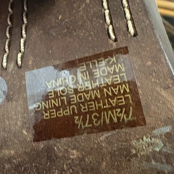 Vintage Lucky brand oxblood leather cowboy boots size 7.5‎ - Picture 11 of 15